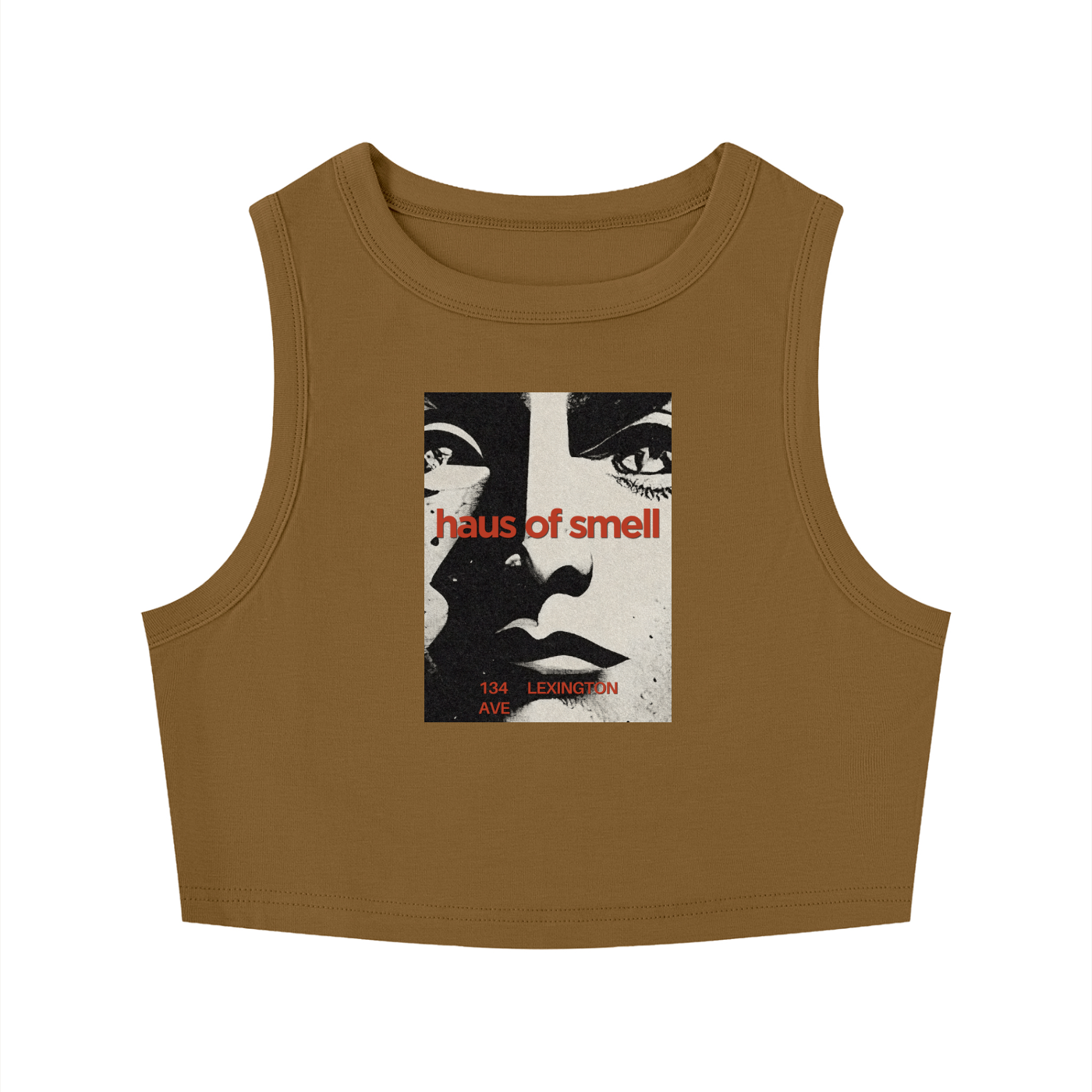 Women's Tight Crewneck Crop Tank Top