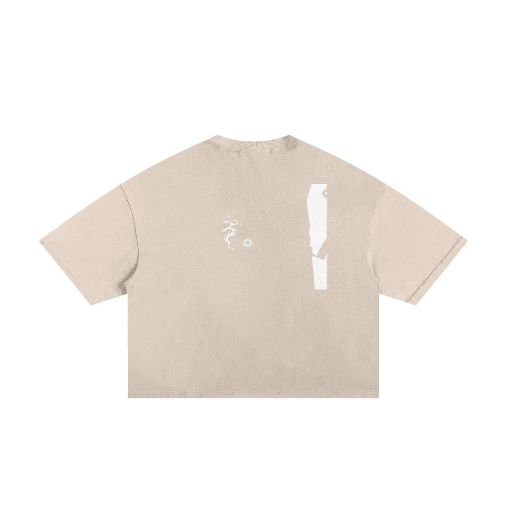 Classic Frayed Boxy Tee