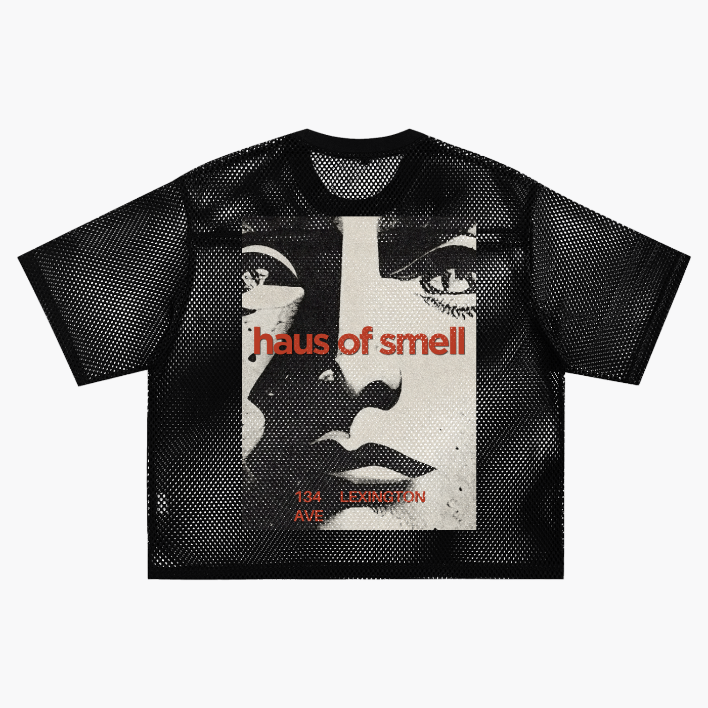 See-through Boxy Net T-Shirt