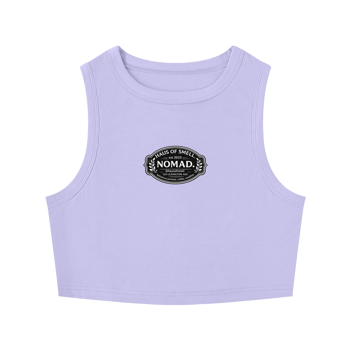 Women's Tight Crewneck Crop Tank Top