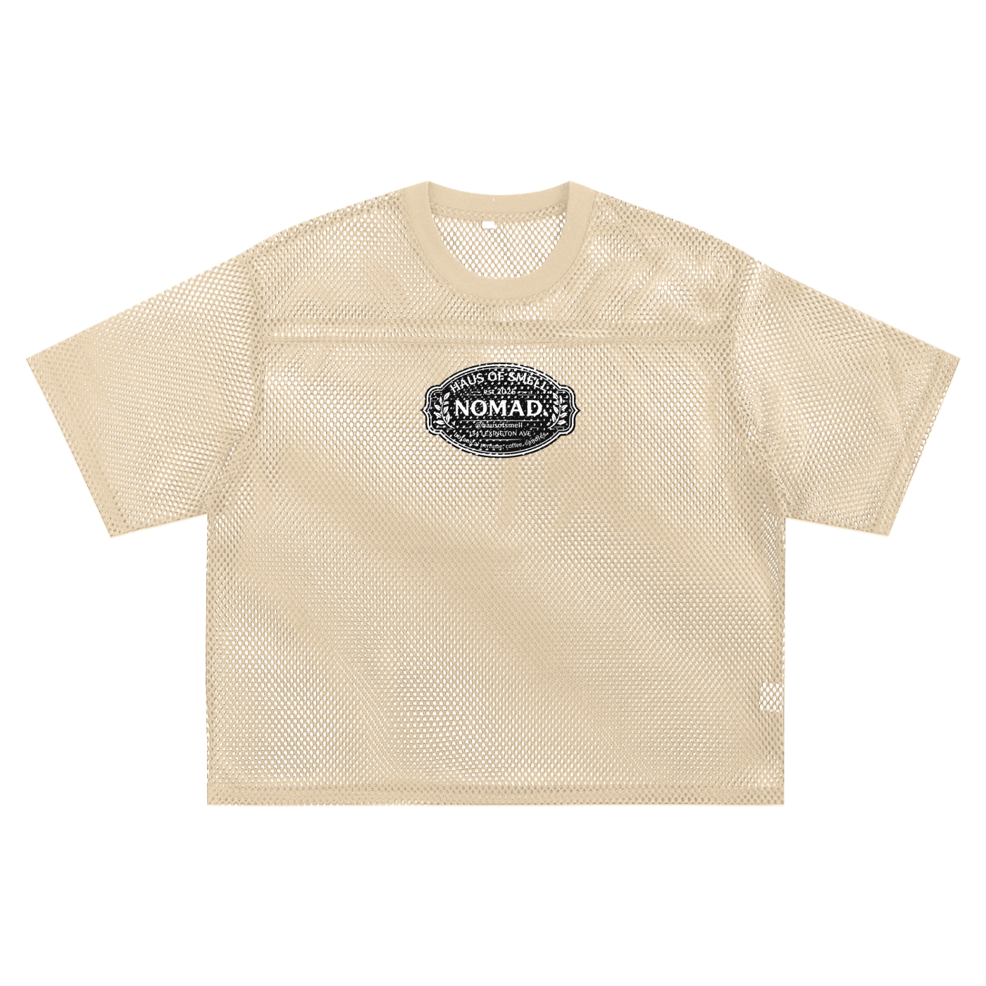 See-through Boxy Net T-Shirt