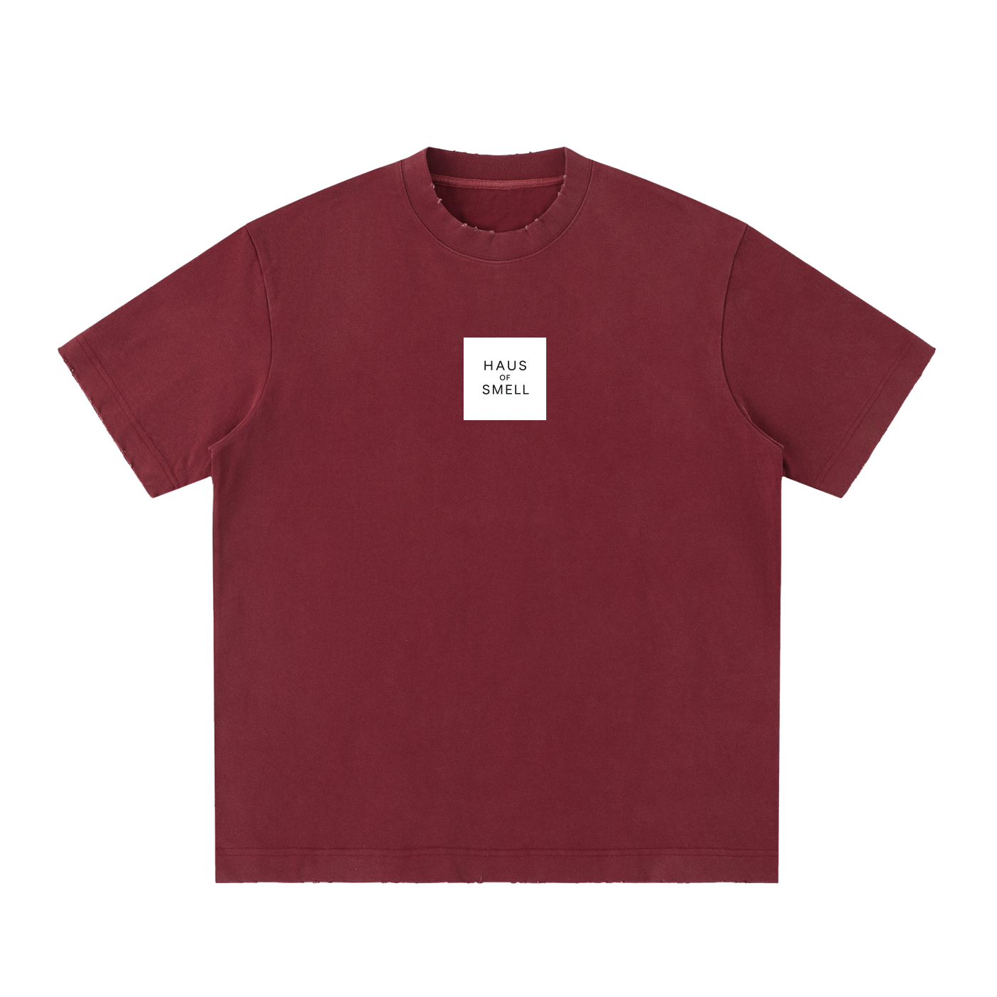 Heavyweight Vintage Washed Frayed T-Shirt
