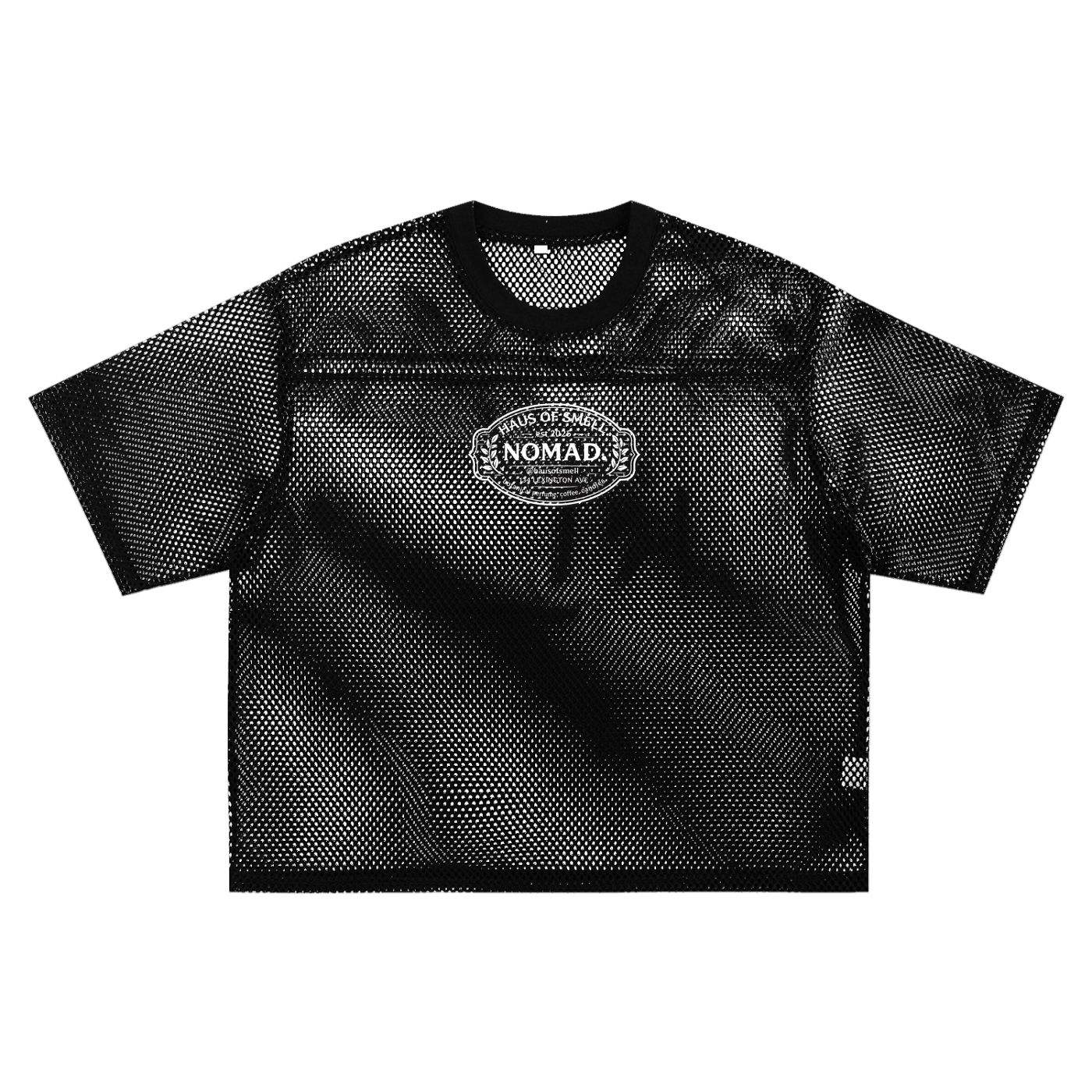 See-through Boxy Net T-Shirt