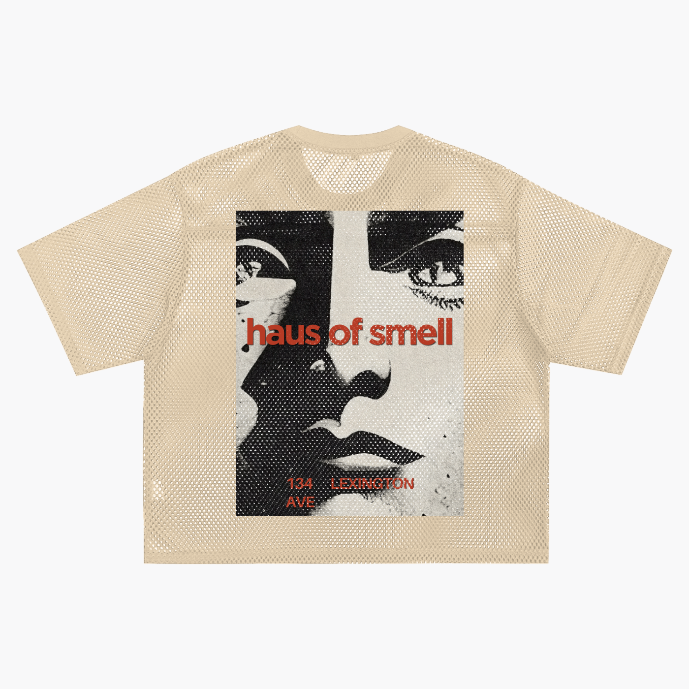 See-through Boxy Net T-Shirt