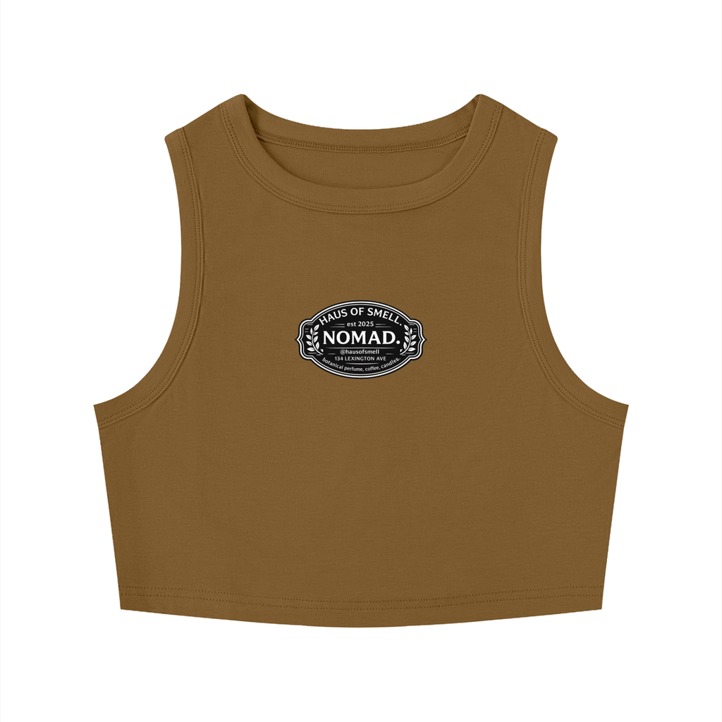 Women's Tight Crewneck Crop Tank Top