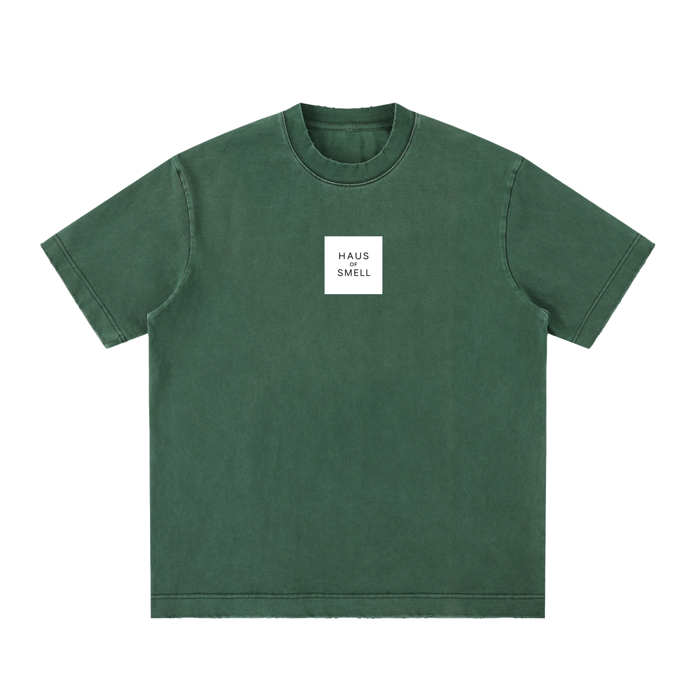 Heavyweight Vintage Washed Frayed T-Shirt