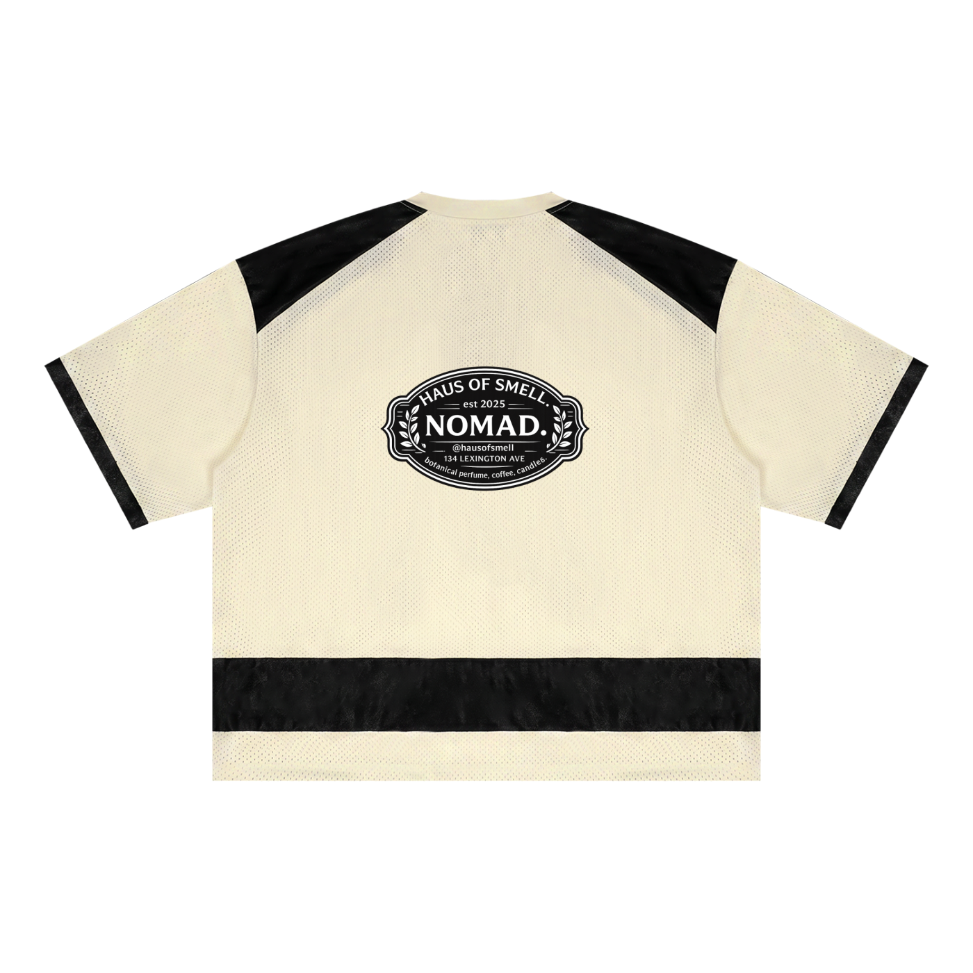 Unisex Raglan Sleeve Mesh Boxy T-Shirt