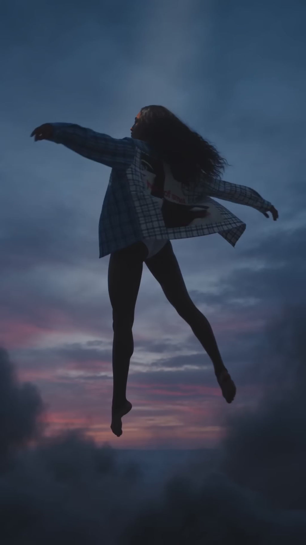 Double Plaid — Oversized Color Block Shirt