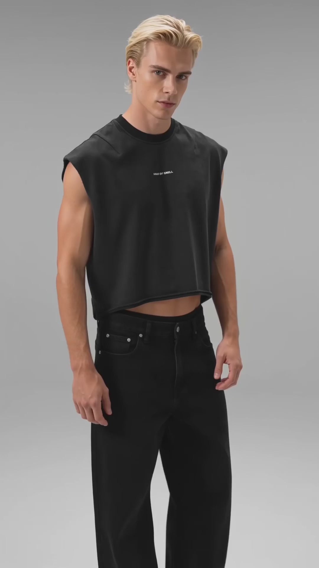 Late Shift — French Terry Boxy Tank